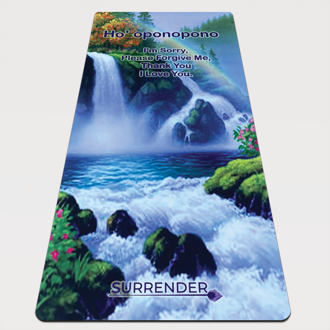 Surrender Hawaiian Prayer Yoga Mat