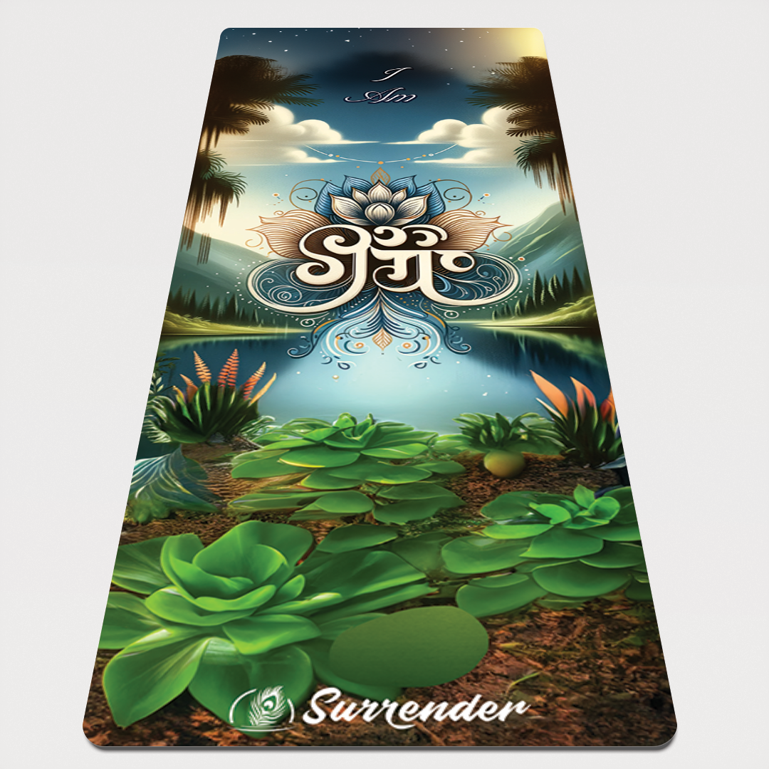 Surrender I Am Yoga Mat