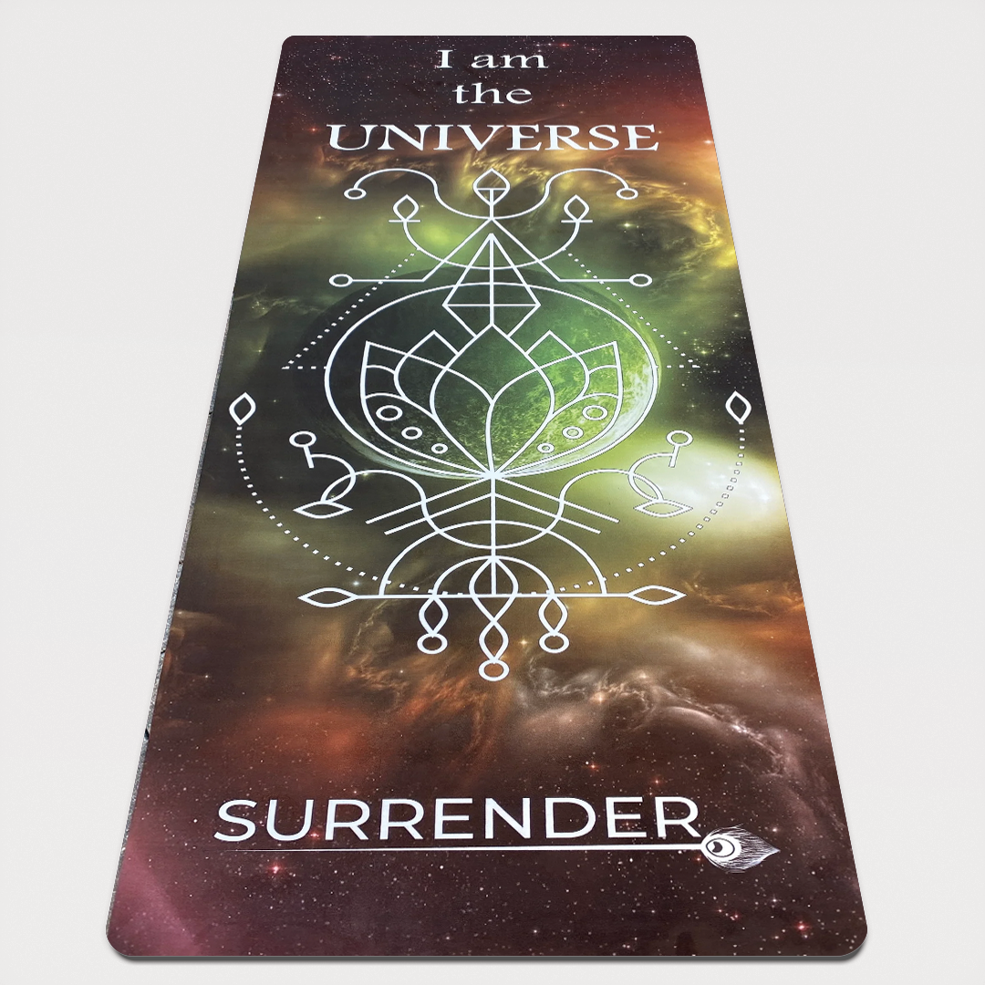 Surrender Sacred Lotus Yoga Mat