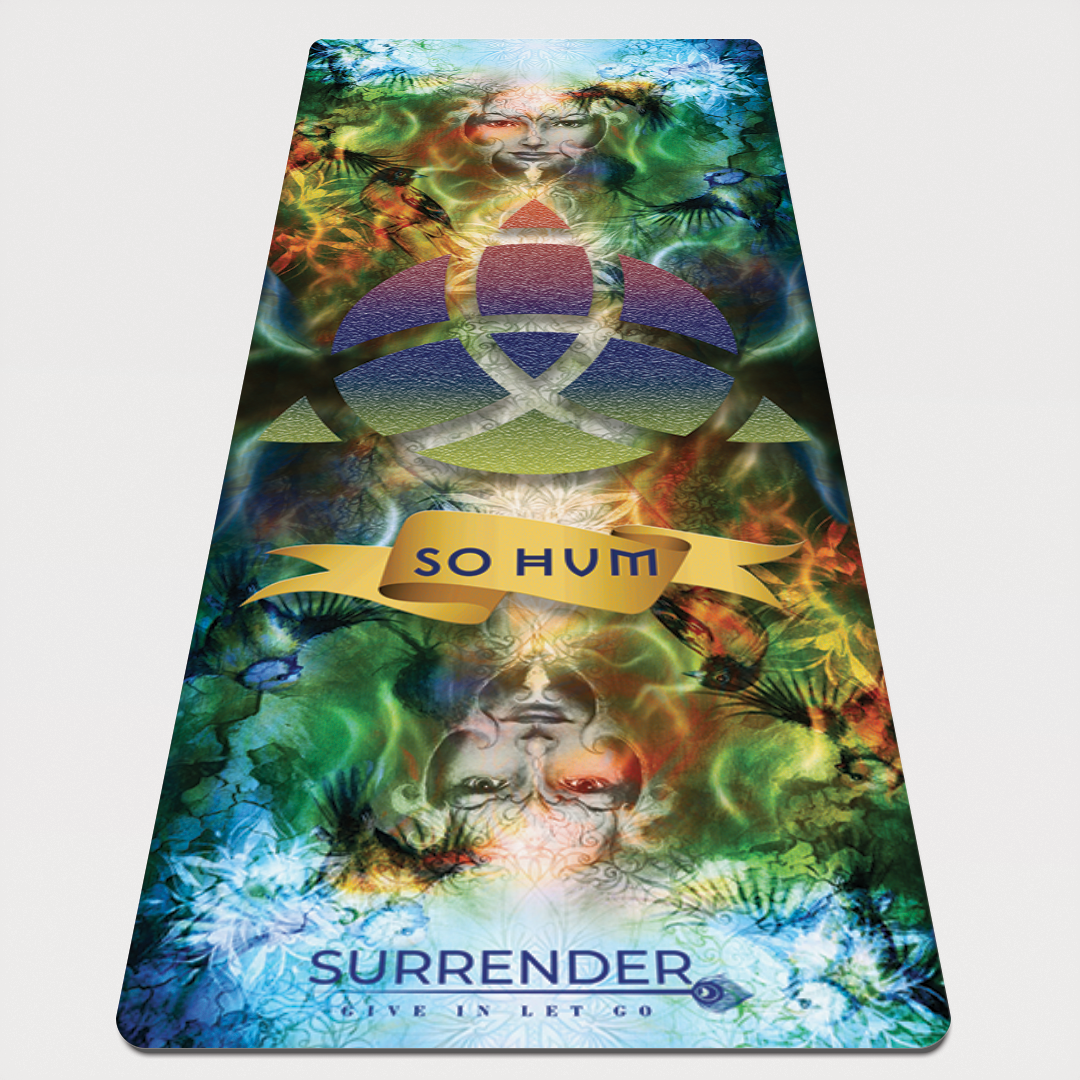 Surrender  So Hum Yoga Mat