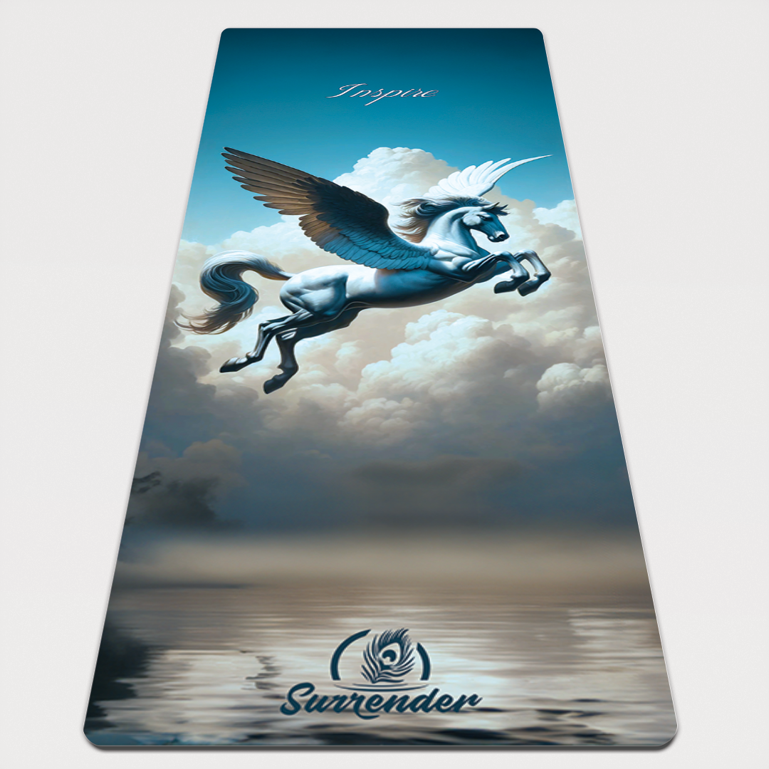 Surrender  Inspire  Yoga Mat