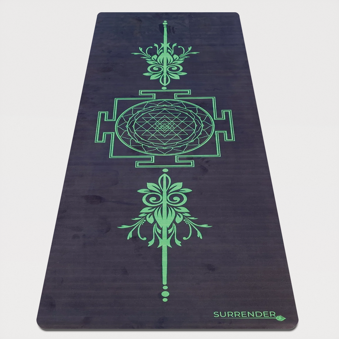 Surrender Sri Yantra Yoga Mat